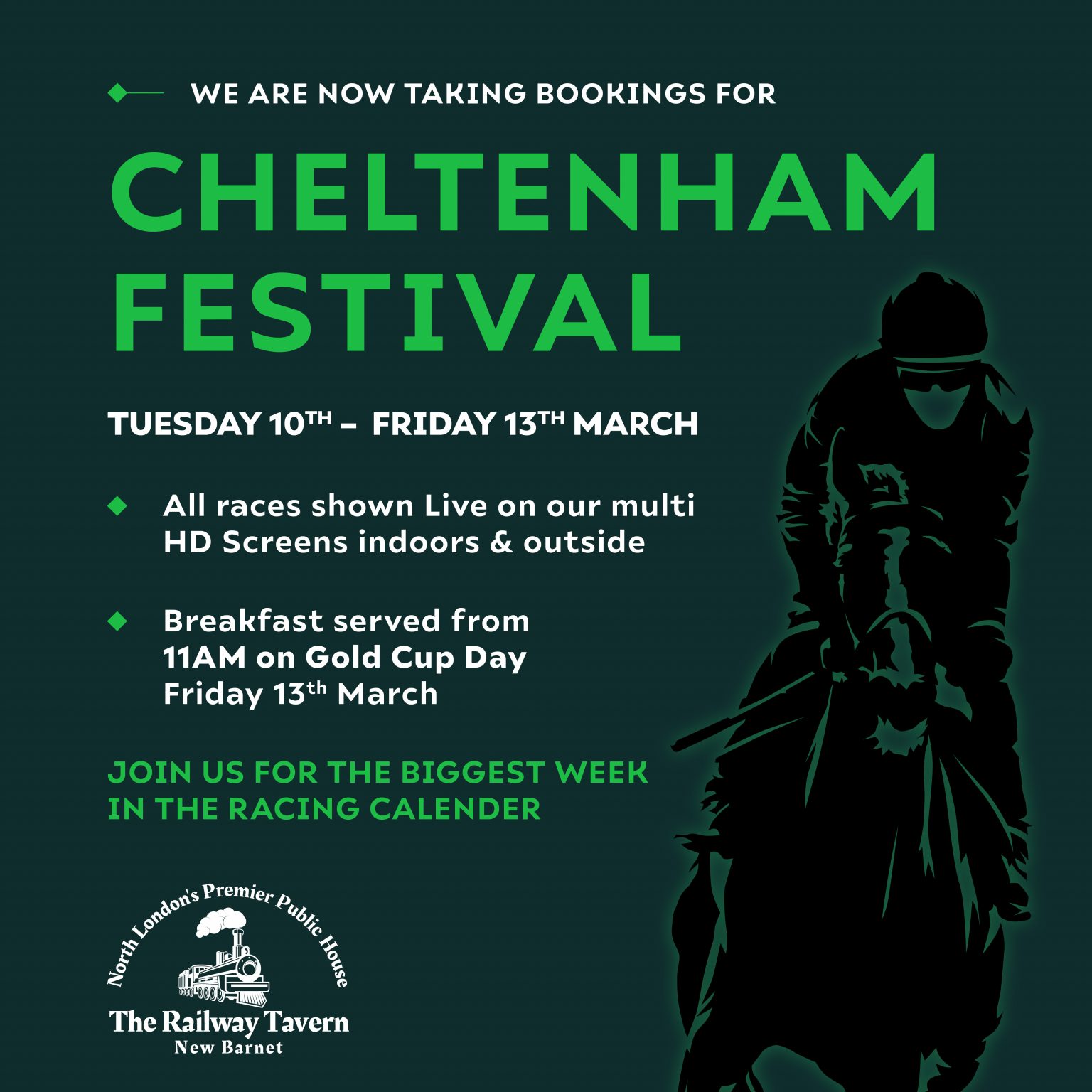 Cheltenham at the Tavern 2026